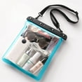 thumbnail image 1 of Women Clear Crossbody Purse Bag,Transparent &Waterproof Plastic PVC Shoulder Handbag, 1 of 5