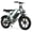 Green, variant on 1500W Peak Electric Bike,20*4.0" Fat Tire Fat Tire E-Bike with 48V Removable Battery,Max 28MPH,50+ Mile Range,Black