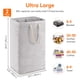 thumbnail image 5 of Cesto de ropa Lifewit, grande, plegable, 2 x 80 L, impermeable, gris, 5 of 9