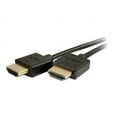 thumbnail image 4 of C2G Ultra Flexible 6ft Ultra Flexible High Speed HDMI Cable with Low Profile Connectors - HDMI cable - 6 ft, 4 of 5