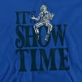 thumbnail image 2 of Beetlejuice Its Showtime Text Unisex Adult Pull-Over Hoodie,Royal, Large, 2 of 6