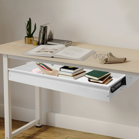 Under Desk Drawer Slide out, Hidden Under Table Organizer for Office Storage, Desks Accessories, Sliding Pull-out Drawer, Pull-out Drawer