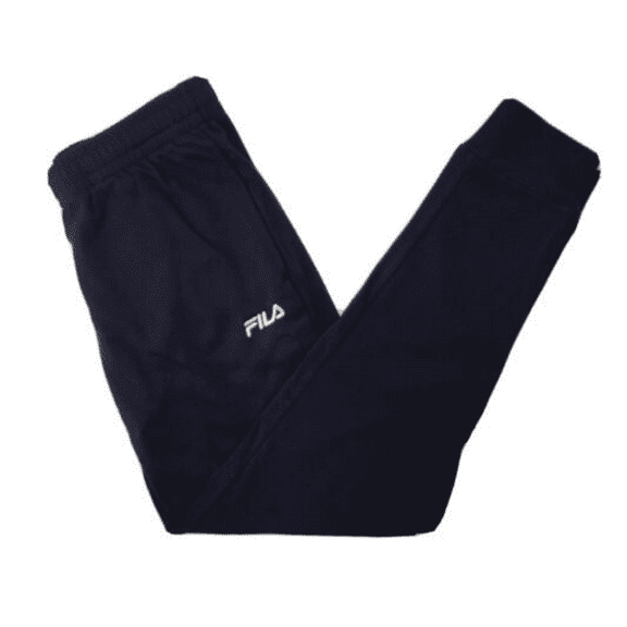 Fila Moby Jogger Sweatpants Unisex with Elastic waistband, Navy, Sm