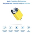 thumbnail image 2 of Coreykin 20W USB C Wall Charger-Super Fast Charger with 6FT Cable-Compatible with iPhone 14/14Pro/13/13 Pro/12/12Pro/XS/Max/XR/X/8/8 Plus-Yellow, 2 of 7