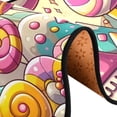 thumbnail image 5 of Sweet Candy Lollipops Hallway Runner Rug 2' X 6' Area Rug Non-Slip Entryway Carpet Soft Washable Door Mat Kitchen Bedroom Living Room, 5 of 7