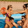 thumbnail image 2 of Swimming Pool Game Pool Ball 9 Inch Inflatable Pool Toys for Kids with Hose Adapter, Pool Game for Teen Adult (Basketball Style), 2 of 7