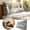 Multicolor A(60cm), variant on Light Gray Branch Print Corduroy Triangular Headboard Pillow with Side Pocket, Reading Bed Rest Wedge Backrest Cushion for Bedroom Dorm Sofa (60cm)