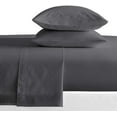 thumbnail image 2 of 800 Thread Count 100% Egyptian Cotton Sateen Weave - 4 Piece Bed Sheets, Dark Grey Solid - Full Size, Luxury Premium Hotel Quality Sheet Set, Fits mattresses Upto 18” deep Pocket, 2 of 7