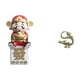 thumbnail image 1 of Figura de escritorio,Figura de Dios de la Fortuna de dibujos animados,regalo Feng Shui,Escultura china,Minifigura china de latón para decoración de escritorio,Adorno de mesa en miniatura, 1 of 8