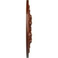 thumbnail image 4 of Ekena Millwork 23 5/8"OD x 3 7/8"ID x 2 1/8"P Jamie Ceiling Medallion (Fits Canopies up to 3 7/8"), Hand-Painted Firebrick, 4 of 6