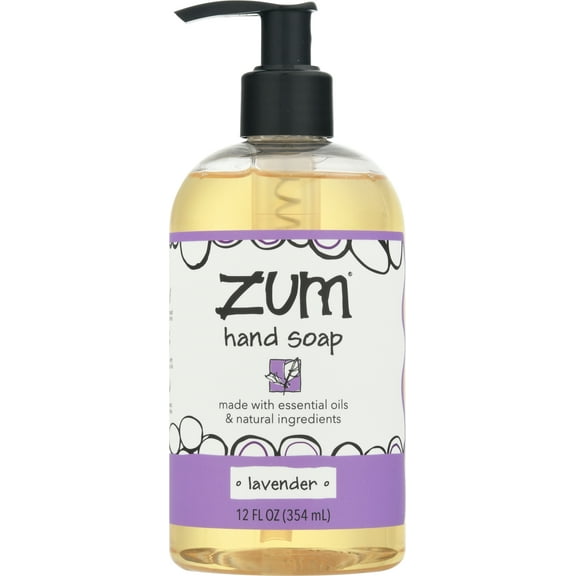 Zum Hand Soap Lavender, 12 oz