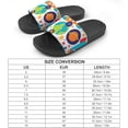 thumbnail image 2 of GZHJMY Stylish Slides for Women Men, Alien Space Ship Planet Soft Flexible Slip-on Sandals Slippers, 2 of 7