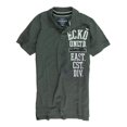 thumbnail image 1 of Ecko Unltd. Mens Ss Vertical Numeral Rugby Polo Shirt, Grey, Small, 1 of 1