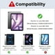 thumbnail image 2 of Funda con teclado táctil para iPad Air de 13 pulgadas (M3) 2025, (M2) 2024 y iPad Pro de 12,9 pulgadas, con mouse - Teclado Bluetooth táctil magnéticamente desmontable, 2 of 8
