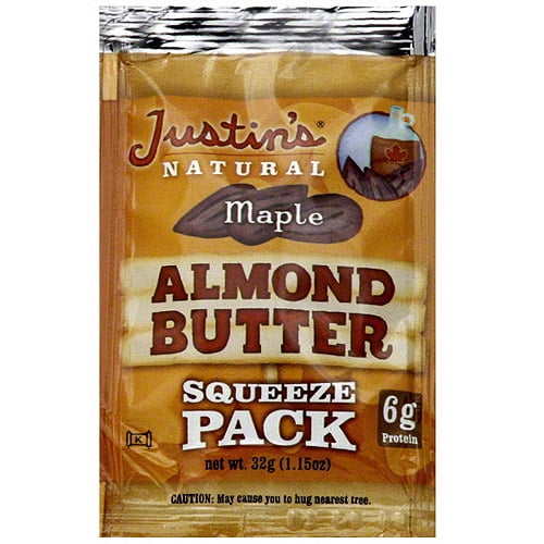 Justin's Maple Almond Butter, 1.15 oz (Pack of 10)