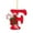 Red-E, variant on Lilixerw 26 Letters Christmas Tree Decoration Ornaments,3.94 inch Christmas Initial with Candy Cane for Xmas Tree Hanging Decor(C)