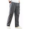 thumbnail image 2 of Jogger Cargo Gabardina Para Hombre Pantalón Casual, 2 of 4