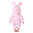 thumbnail image 2 of Muñeca con forma de animal de 30 cm, muñeca de vinilo de simulación de bebé, juguete para niños (conejo), 2 of 6