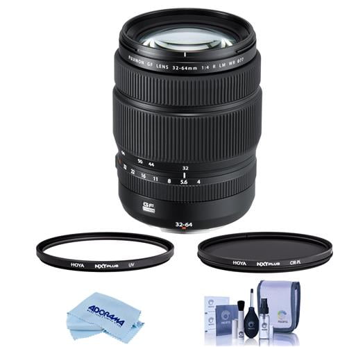 Fujifilm Gf 32 64mm F 4 R Lm Wr Wide Angle Zoom Lens Bundle With Hoya Nxt Plus 77mm Hmc Uv Filter Hoya Nxt Plus 77mm Hmc Circular Polarizer Filter Walmart Com Walmart Com