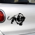 thumbnail image 4 of Walbest Car Decals- 1 Pcs Black Panther Car Hood Sticker, Self-Adhesive Vinyl Graphics Wild Animals Leopard Decals, Universal Scratch Hidden Car Stickers, 4 of 6