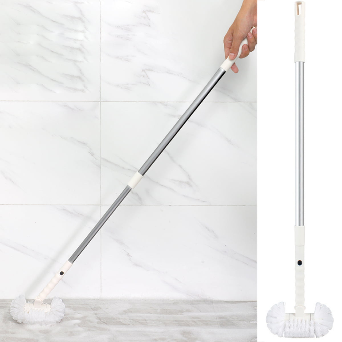 Extends 4 Feet Heavy Duty Scrubber Cleans Telescopic Tub And Tile Scrubber 