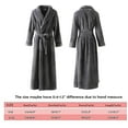 thumbnail image 2 of Artfasion Womens Long Bathrobe Plus Size Warm Soft Spa Plush Sleeping Robe Nightdress, 2 of 5