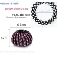 thumbnail image 1 of Rizador de pelo mediano, cabeza de bola mediana, pinza para el pelo con forma de nido de pájaro, hebilla para cola de caballo, tocado, abrazadera de flores, anilla para el pelo, accesorios para el, 1 of 4