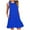 Blue, variant on Kureaily Women's Cuffless Baggy Dress Casual Dresses for Women plus Size Hinge Dress