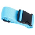 thumbnail image 2 of Yuarrent Correas de equipaje ajustables de nailon para una fácil identificación y correas seguras para equipaje de viaje fáciles Almacenamiento y organización del hogar azul claro, 2 of 6