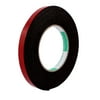 12mmx2mm Double Sided Sponge Tape Adhesive Sticker Foam Glue Strip Sealing 16Ft