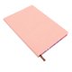 thumbnail image 2 of Colorful Edge Pink PU Paper School Notepad for Writing Undated Journal Portable Size 7.5 x 5.5 Inches, 2 of 5