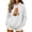 05White, variant on asdoklhq Halloween Pumpkin Sweaters Graphic Tshirts Shirts Winter Ladies' Graphiced Long Sleeve Hooded Sweatshirt Purple 2X