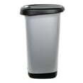 Hefty 7Gallon Premium Kitchen StepOn Trash Can, Pet Proof with Locking