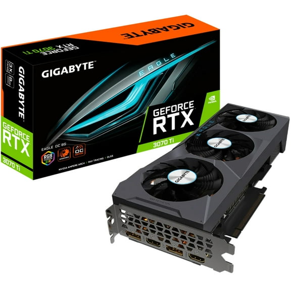 GIGABYTE NVIDIA GeForce RTX 3070 Ti Graphic Card, 8 GB GDDR6X