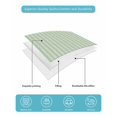 thumbnail image 5 of Quilts Twin XL Size, Sage Green Striped Soft Comforter Bedding Set for Bed, Modern Simple Farmhouse Beige Lightweight Quilted Bedspread with Pillow Cover(2 Pieces) for All Season, 68x98 Inch, 5 of 6