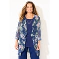 thumbnail image 2 of Catherines Women's Plus Size 2-Piece Cardigan & Tank Twinkle Set, 2 of 3
