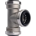 thumbnail image 4 of QuickFitting 1 In. x 1 In. x 1 In. Push-to-Connect Stainless Steel Tee SS834R, 4 of 5