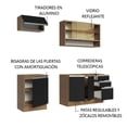 thumbnail image 4 of Cocina Integral Completa Modular Madesa Glamy 180cm MN 08, 4 of 5