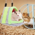 thumbnail image 4 of FUEENIRVA Refugio Pequeño Para Hamster Con Materiales Confortables Ideal Para Descanso Y, 4 of 7