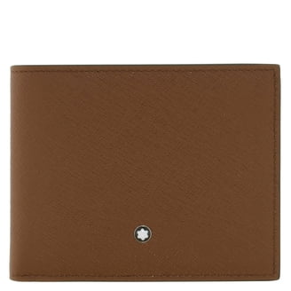 Montblanc Meisterstuck 14548 Black Leather Wallet, 6 Card & 2 Cash