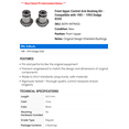thumbnail image 2 of Front Upper Control Arm Bushing Kit - Compatible with 1981 - 1993 Dodge D350 - Dorman, 2 of 2