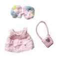 thumbnail image 1 of Ropa para muñecas, vestido de fiesta, regalo para niñas, llavero, accesorio de ropa hecho a mano para muñecas de 6,69 pulgadas, niñas pequeñas de 5 a estilo D, 1 of 7