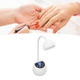 thumbnail image 4 of Lámpara LED Para Uñas, Lámpara Recargable Con Cuello De Cisne Con Pantalla Lcd Y Sensores Inteligentes, Diseño Floral Exclusivo, Para Viajar, El Hogar, Manicura Casera, 4 of 7