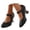 Black, variant on Mary Jane High Heels Ankle Slingback Dress Shoes for Women Party Dating with Buckle Strap