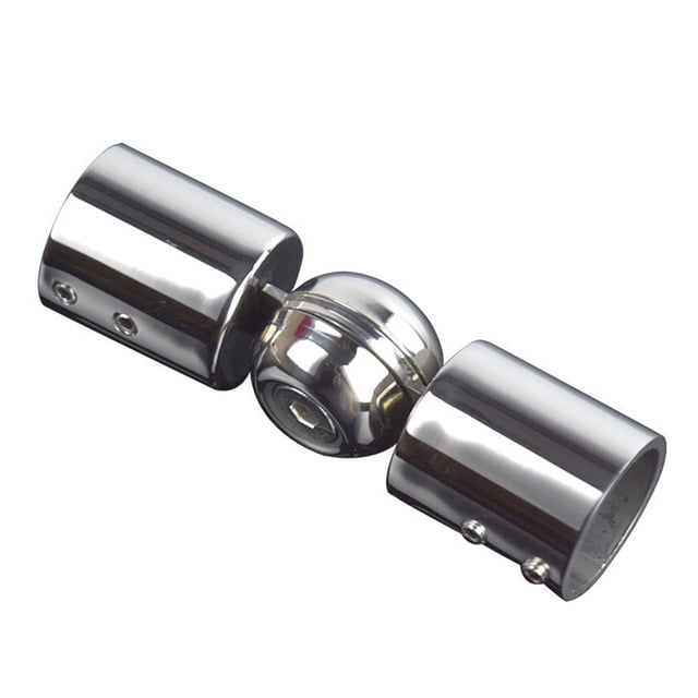 Stainless Steel Bathroom Glass Door Connector for Adjustable Shower Room Rods