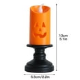 thumbnail image 4 of Halloween Candle Light LED Colorful Candle Holder Desktop Ornament (Battery Model LR1130.), 4 of 10