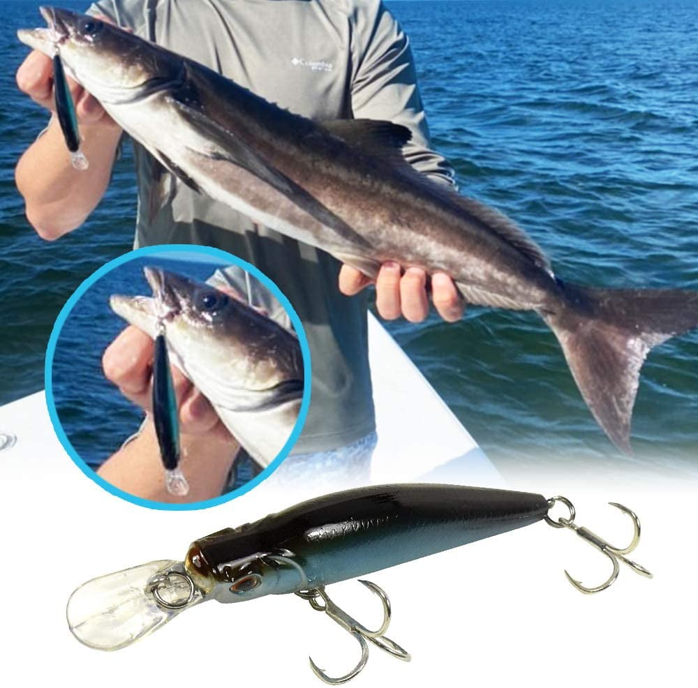 117 Pcs Fishing Lures Baits Tackle Box Lure Kit Bass Saltwater