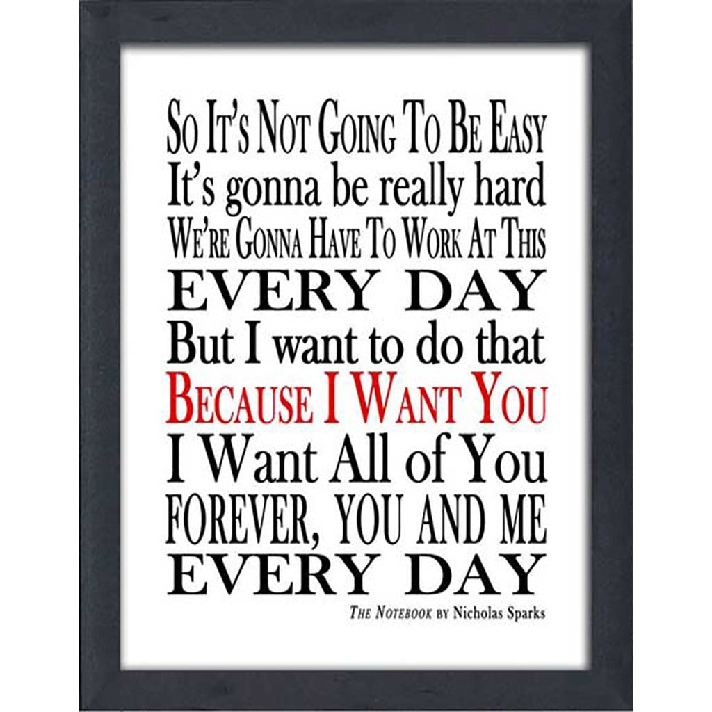 Picture Perfect International Forever You And Me Framed Textual Art Walmart Com Walmart Com