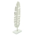thumbnail image 2 of Sagebrook Home Metal, 23"h Leaf On Stand, Silver, 2 of 2