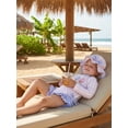 thumbnail image 6 of BemeyourBBs Toddler Baby Girl Swimsuit Infant Bathing Suit One-Piece Swimsuits with Sun Hat Set Long Sleeve Rash Guard Swimwear Ice Cream Zipper Summer Beach Wear, 6 of 9